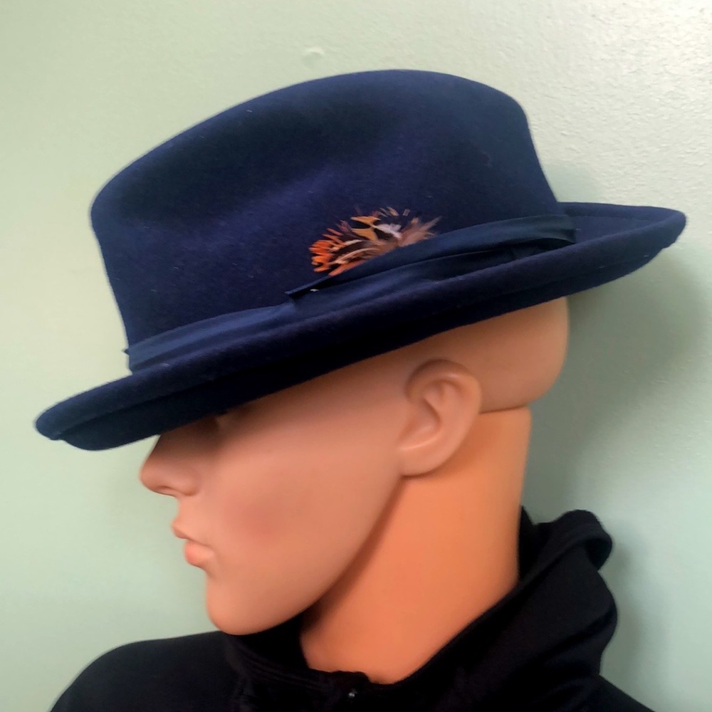Stacy Adams 100% Wool Hat Hat XL